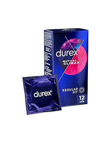 DUREX MUTUAL CLIMAX PRESERVATIVOS 12...