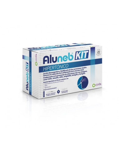 ALUNEB HIPERTONICO KIT 20 VIALES 5 ML...